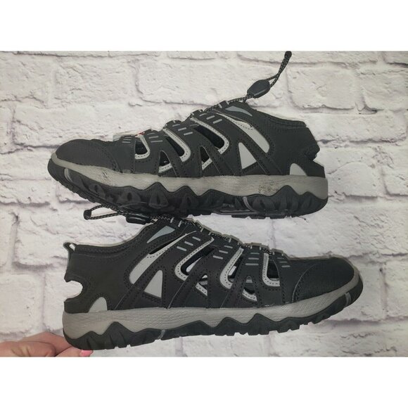 NEW Men’s Eddie Bauer Eastport Water Shoe Sandals Adjustable Bungee Lace… - Picture 5 of 6